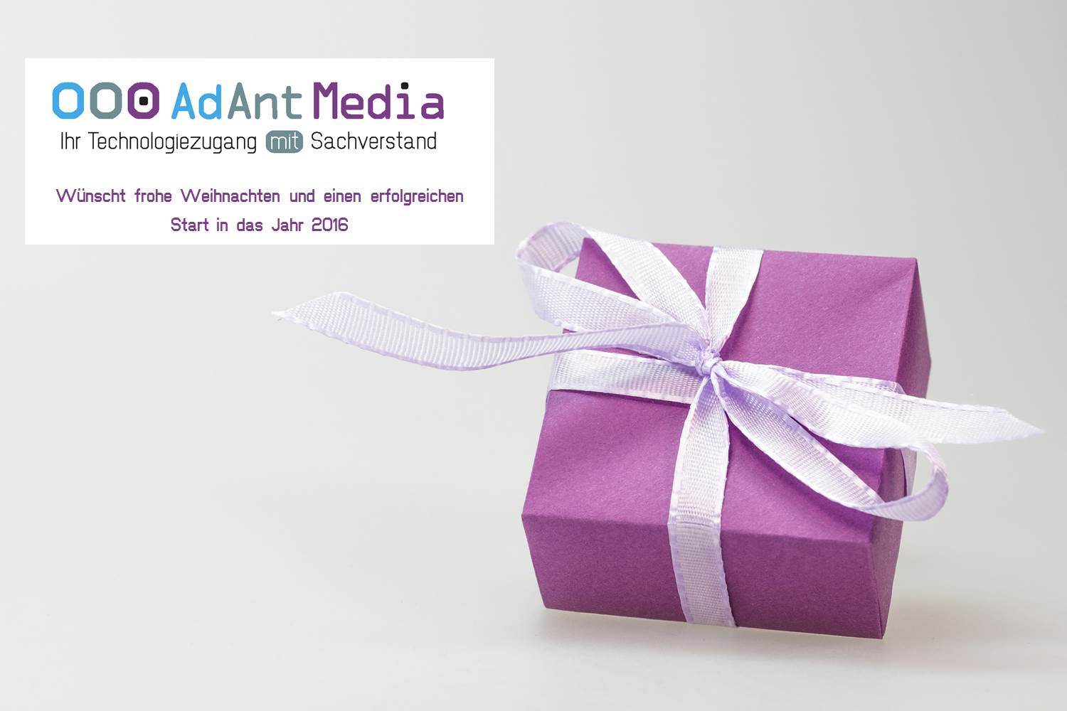 AdAnt Media wünscht frohe Weihnachten